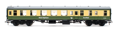 Pre-Owned 39-806 BR MK1 BSO Brake Second Open BR West Highland Line Green & Cream No.SC9312