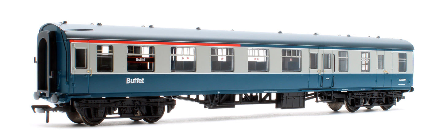 Pre-Owned BR MK1 BSOT Brake Second Open Micro Buffet BR Blue & Grey No.SC9000