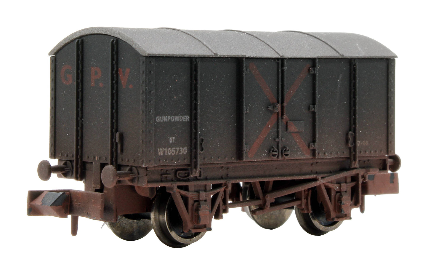 Pre-Owned 2F-013-066 GWR Gunpowder Van 'W105730' - Weathered