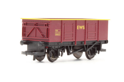 Pre-Owned RailRoad Set Of 3 EWS Open Coal Wagons