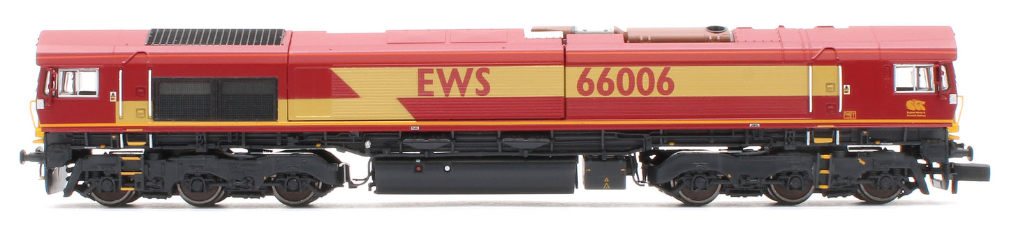 RT-N66-EW-006DCC Class 66 66006 EWS Diesel Locomotive - DCC Sound