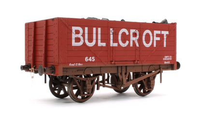 Pre-Owned Kit Built 7 Plank Wagon 'Bullcroft' No.645 (Unboxed) - Weathered