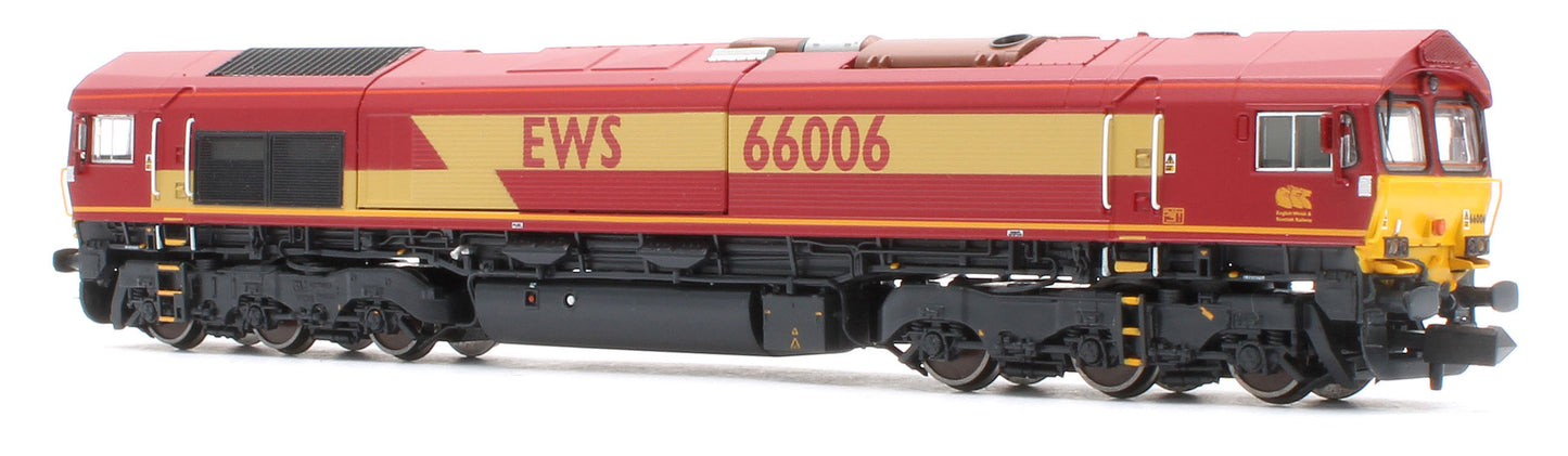 RT-N66-EW-006DCC Class 66 66006 EWS Diesel Locomotive - DCC Sound
