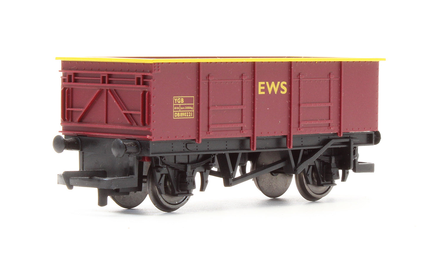 Pre-Owned RailRoad Set Of 3 EWS Open Coal Wagons
