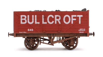 Pre-Owned Kit Built 7 Plank Wagon 'Bullcroft' No.645 (Unboxed) - Weathered