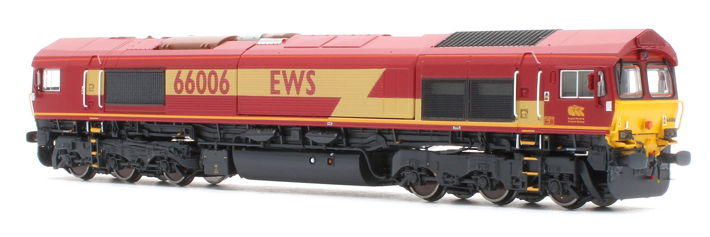 RT-N66-EW-006DCC Class 66 66006 EWS Diesel Locomotive - DCC Sound