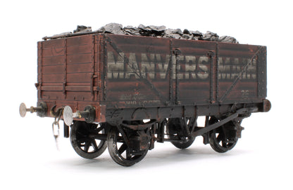 Pre-Owned Kit Built 7 Plank Wagon 'Manversmain' No.26 (Unboxed) - Weathered