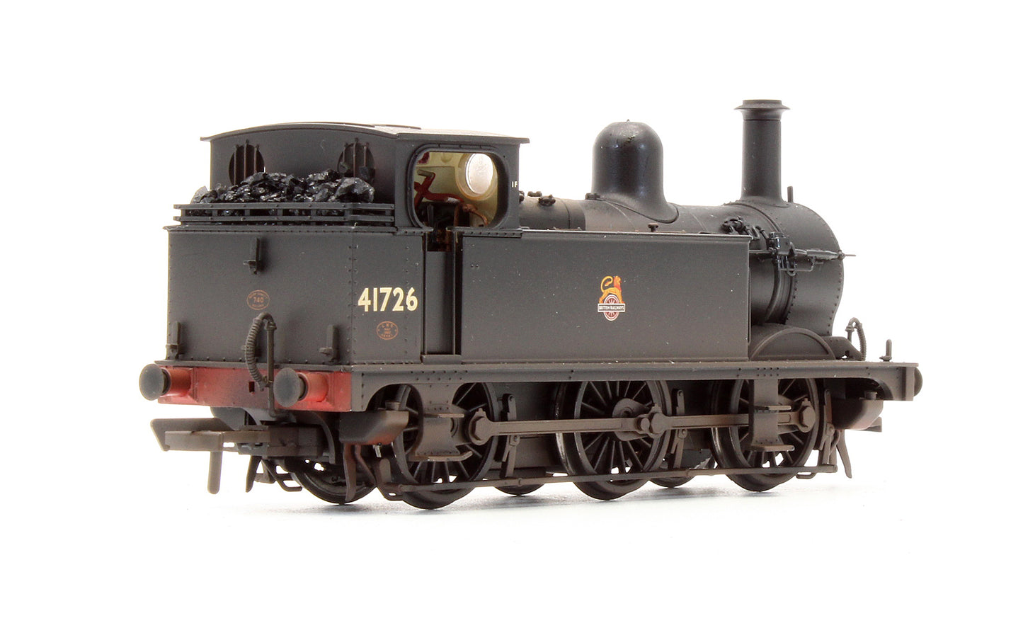 Pre-Owned Midland Class 1F 41726 BR Black Early Emblem Steam Locomotive - Custom Weathered