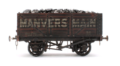 Pre-Owned Kit Built 7 Plank Wagon 'Manversmain' No.26 (Unboxed) - Weathered