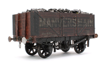 Pre-Owned Kit Built 7 Plank Wagon 'Manversmain' No.26 (Unboxed) - Weathered