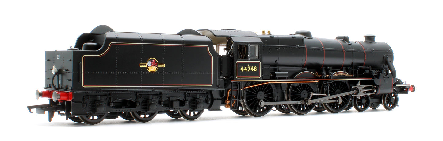 BR Stanier 5MT Black 5 No.44748 Late Caprotti Steam Locomotive