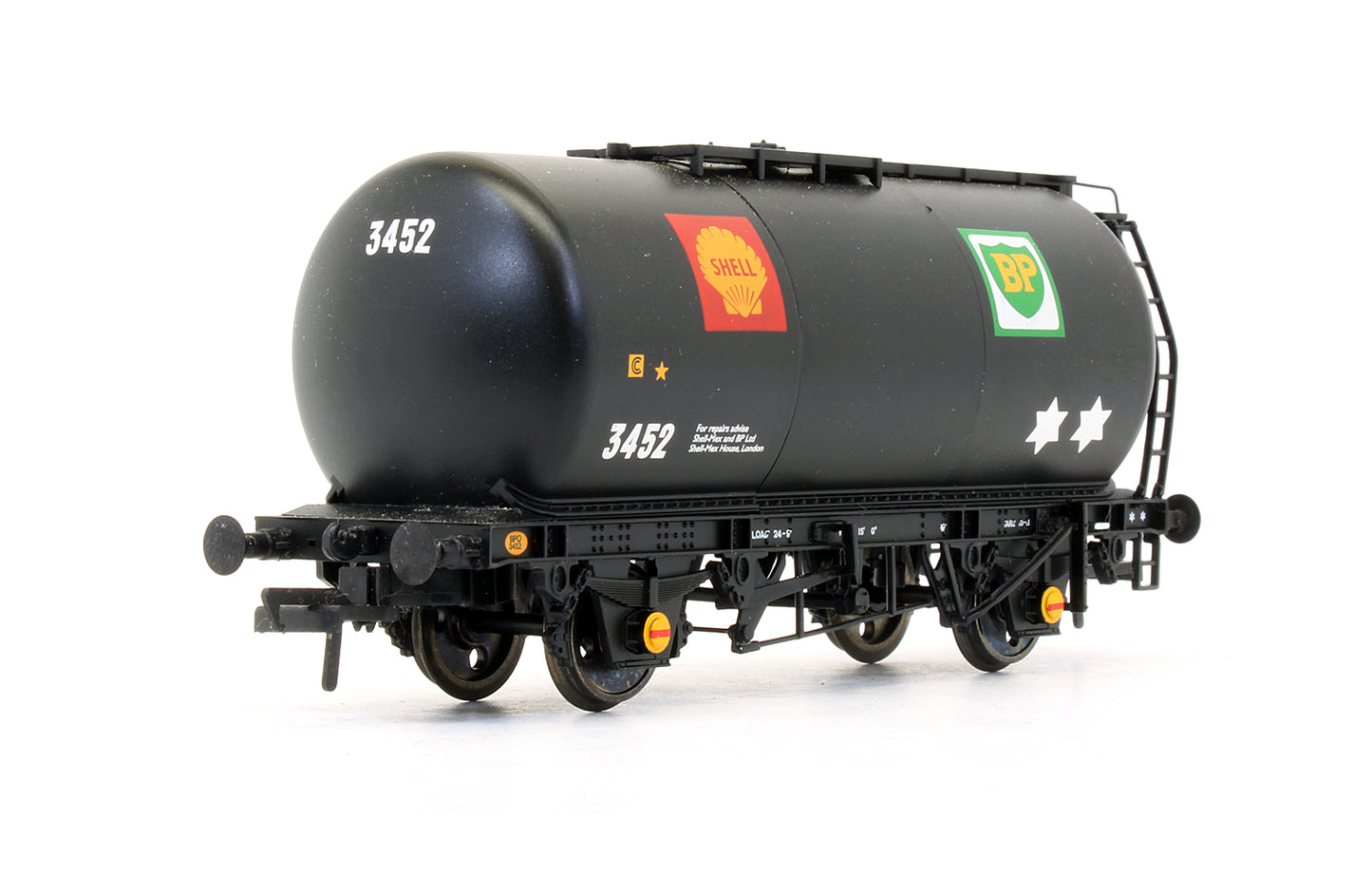 Pre-Owned TTA Tank Wagon 'Shell BP' Black 3452