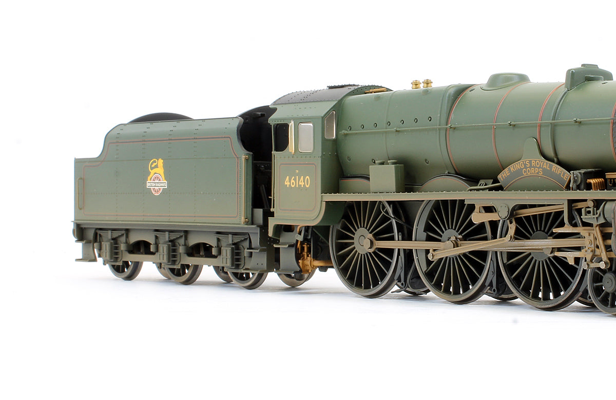 Pre-Owned BR 4-6-0 Royal Scot Class 7P 'The King's Royal Rifle Corps' 46140 Steam Locomotive (DCC Fitted & Weathered)