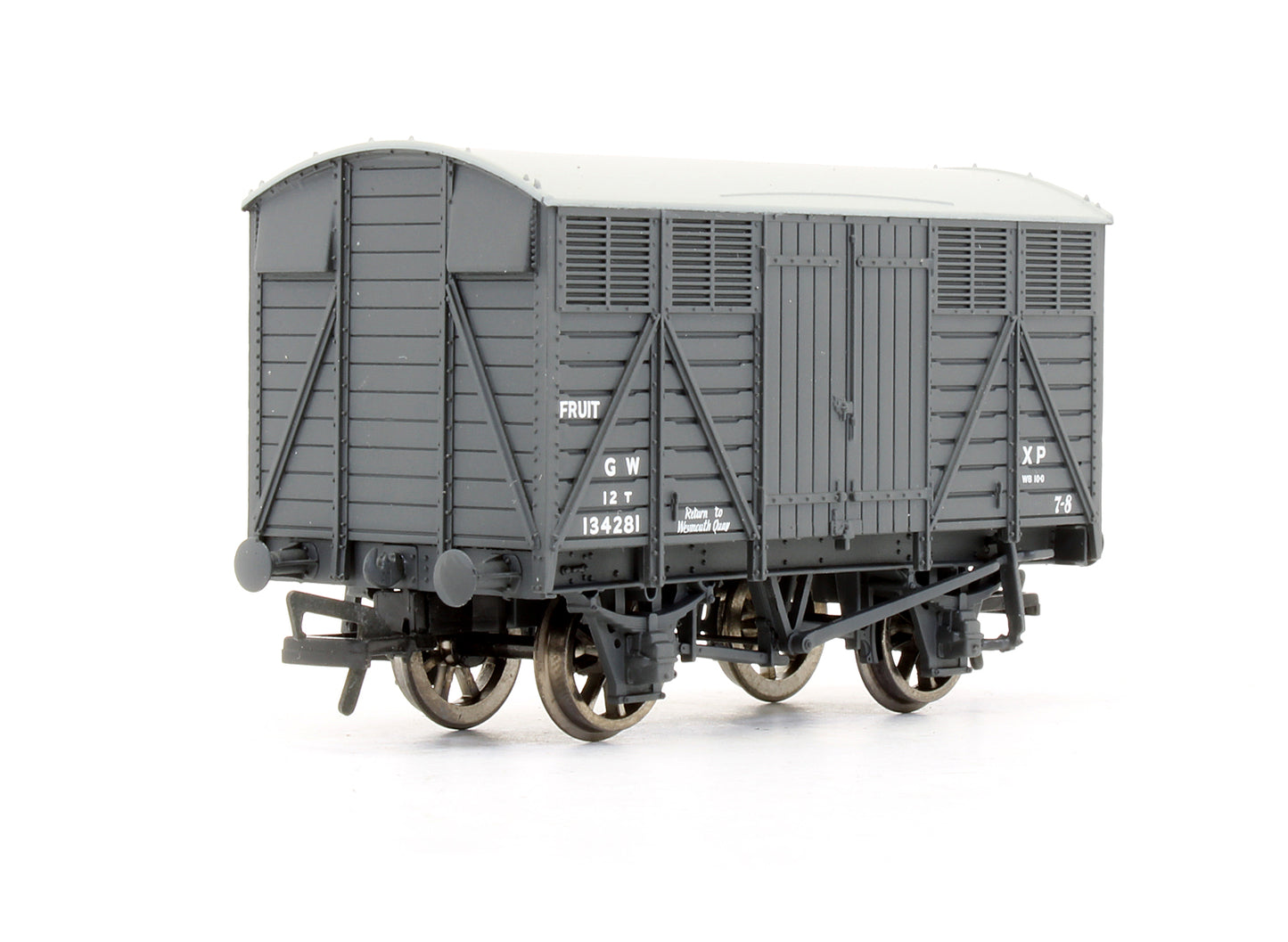 Pre-Owned 12 Ton Fruit Van GWR Grey No.134281