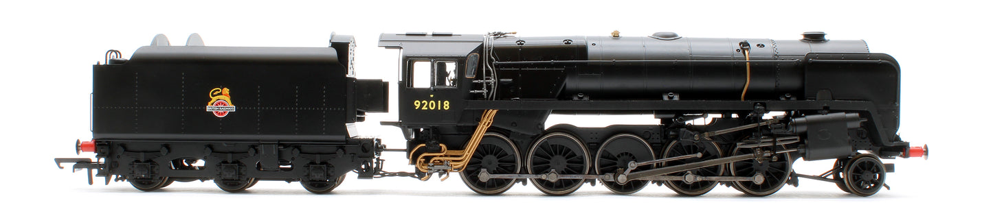 BR Early Class 9F No.92018 Steam Locomotive