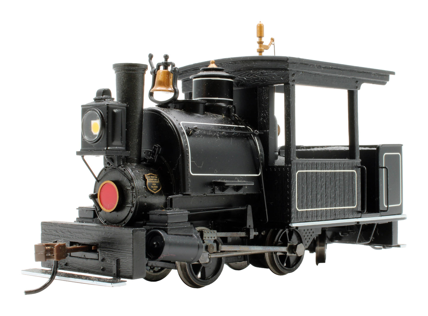 Pre-Owned 28203 0-4-2 Porter Steam Loco Black Unlettered - DCC Sound