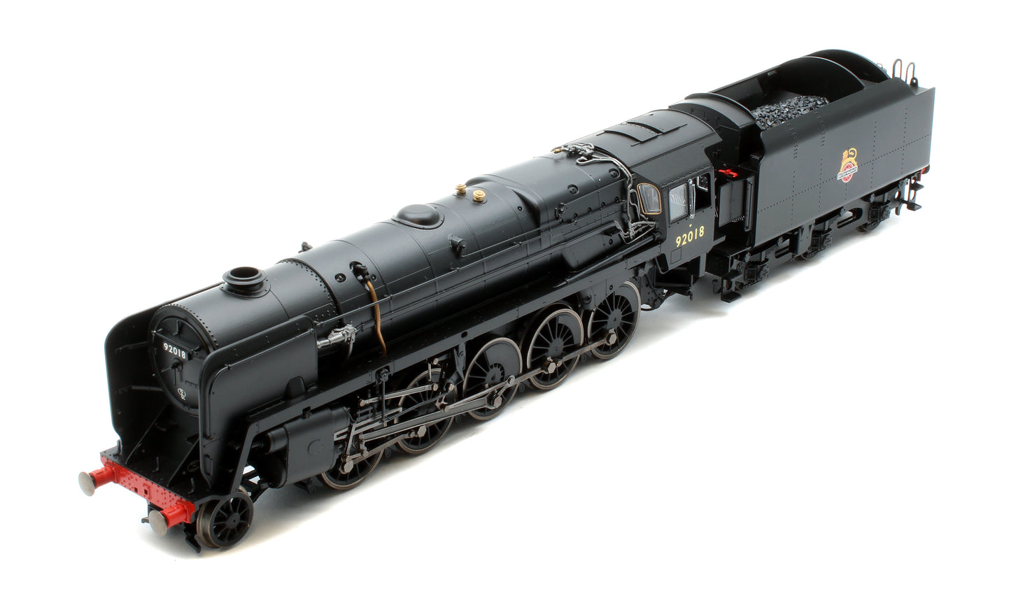 BR Early Class 9F No.92018 Steam Locomotive