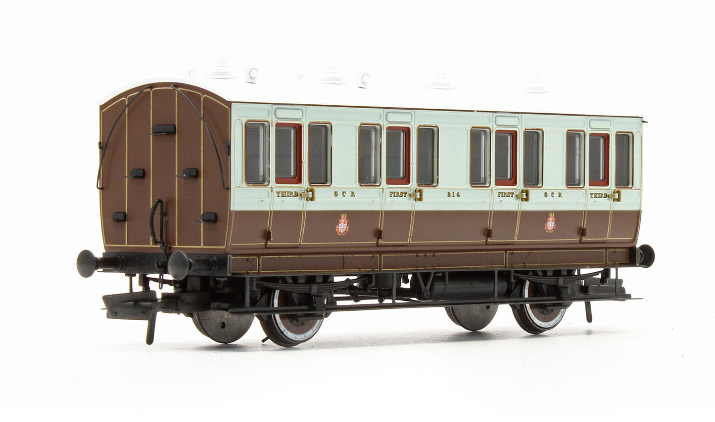 Pre-Owned Hattons Originals Genesis 4 wheel composite (1st/3rd) in GCR French Grey and brown No.214