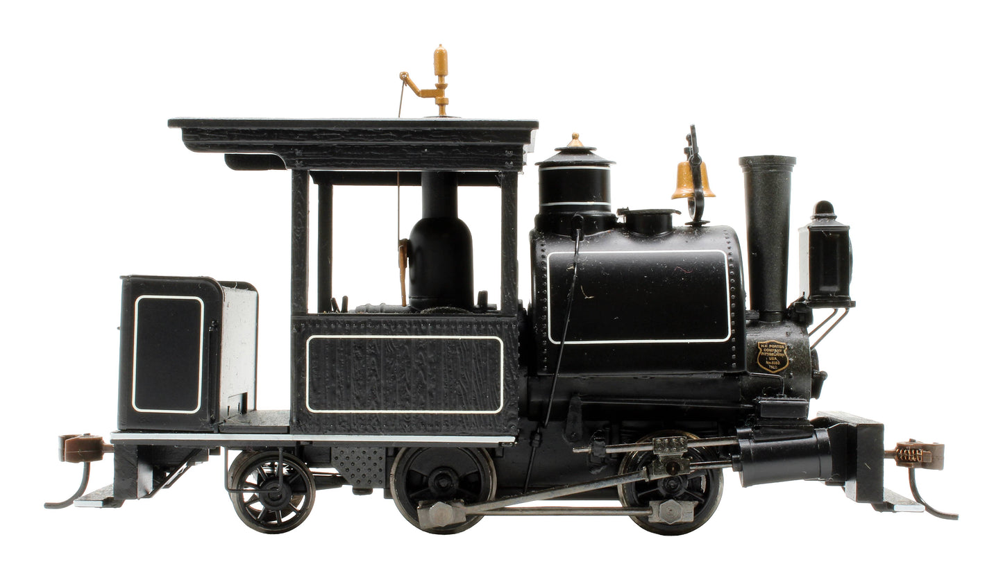 Pre-Owned 28203 0-4-2 Porter Steam Loco Black Unlettered - DCC Sound