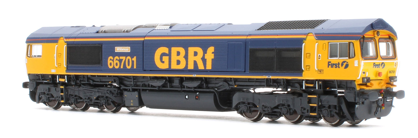 RT-N66-GBF-701DCC Class 66 66701 'Whitemoor' GBRf Original Diesel Locomotive - DCC Sound