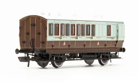 Pre-Owned Hattons Originals Genesis 4 wheel brake 3rd in GCR French Grey and brown No.812