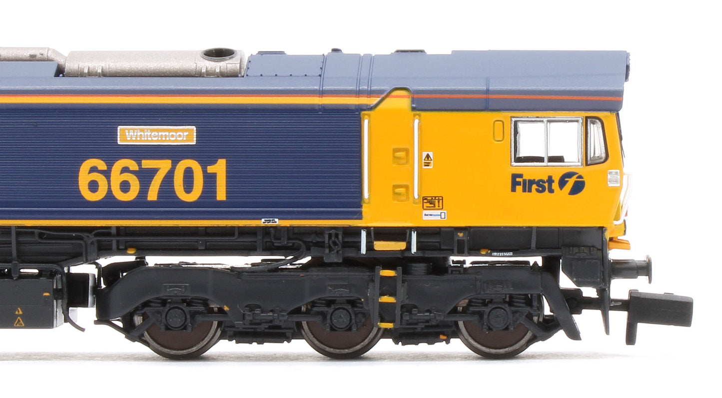 RT-N66-GBF-701 Class 66 66701 'Whitemoor' GBRf Original Diesel Locomotive