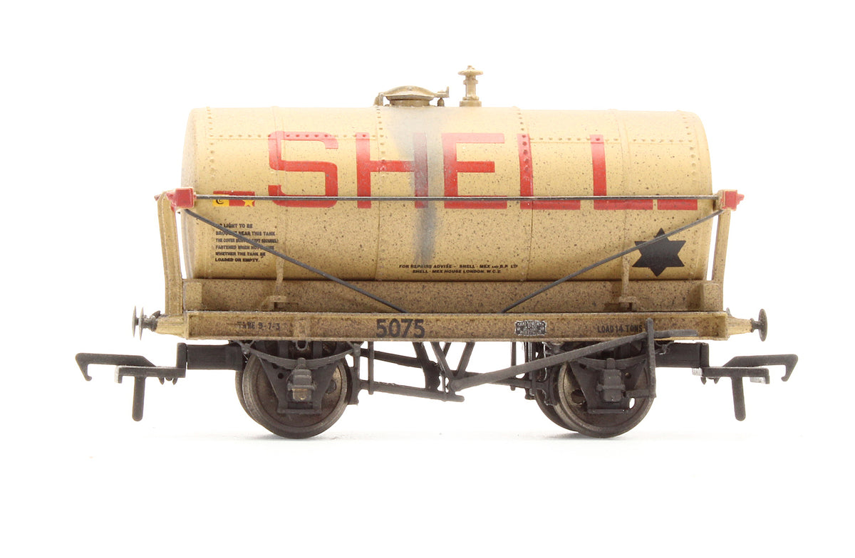 Pre-Owned 14 Ton Tank Wagon 'Shell BP' - Custom Weathered