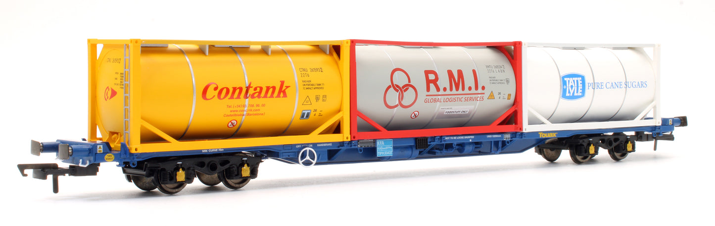 Pre-Owned R6957 KFA Wagon 3 x 20ft Tanktainers No.93437