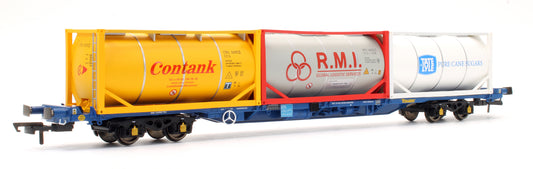 Pre-Owned R6957 KFA Wagon 3 x 20ft Tanktainers No.93437