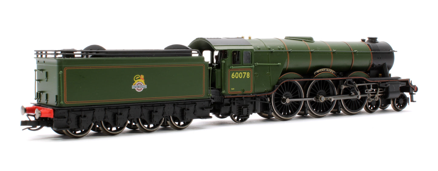 BR Class A3 4-6-2 60078 'Night Hawk' Steam Locomotive - DCC Sound Fitted