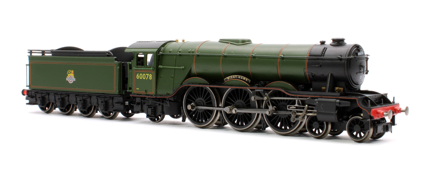 BR Class A3 4-6-2 60078 'Night Hawk' Steam Locomotive - DCC Sound Fitted