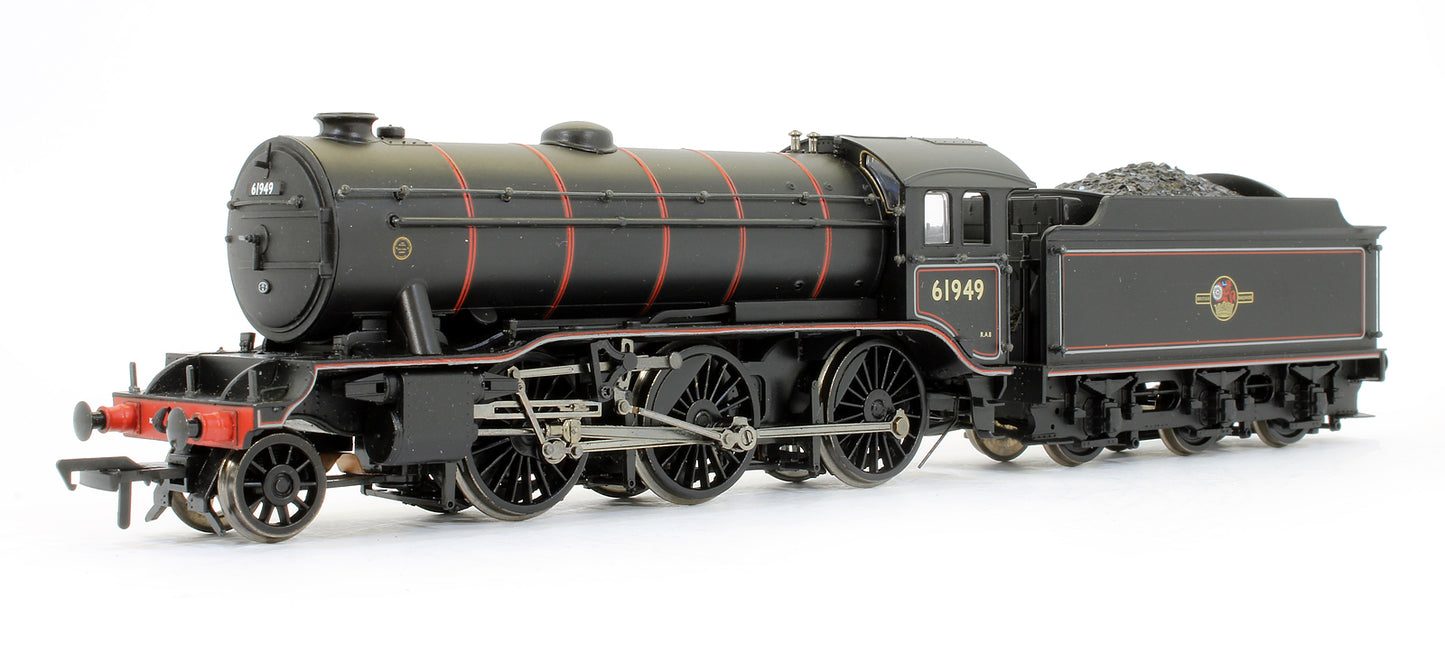 Pre-Owned K3 61949 BR Lined Black Late Crest Stepped Tender Steam Locomotive