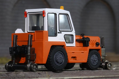 01142001E Road-Rail Vehicle Orange (Small Windows) - DCC Fitted