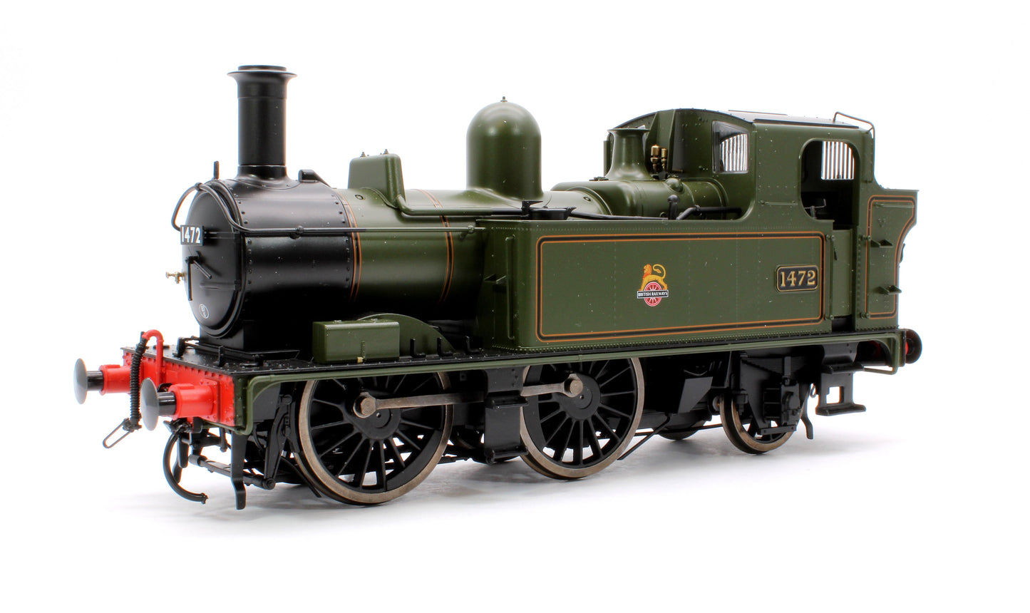 Pre-Owned 7S-006-026 14xx Class 1401 BR Lined Green Early Crest 1472 - DCC Fitted
