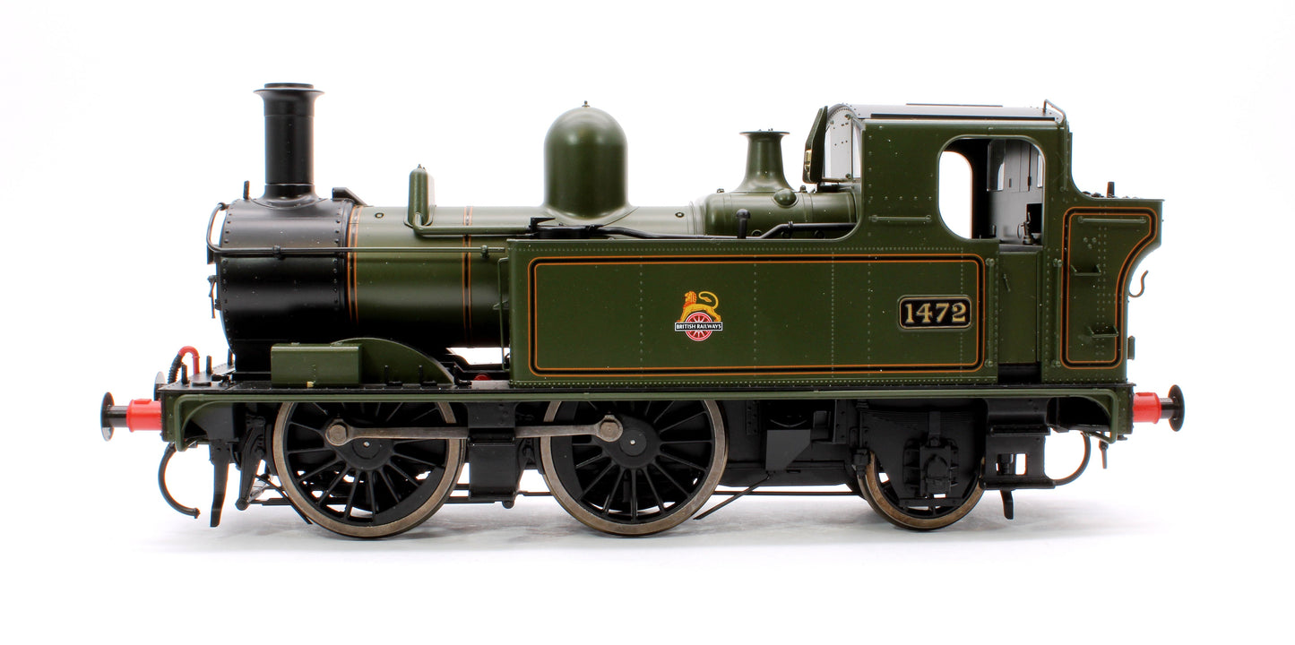 Pre-Owned 7S-006-026 14xx Class 1401 BR Lined Green Early Crest 1472 - DCC Fitted