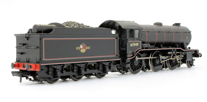 Pre-Owned K3 61949 BR Lined Black Late Crest Stepped Tender Steam Locomotive