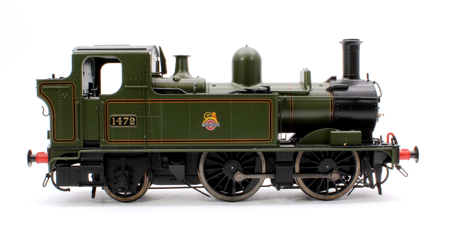 Pre-Owned 7S-006-026 14xx Class 1401 BR Lined Green Early Crest 1472 - DCC Fitted