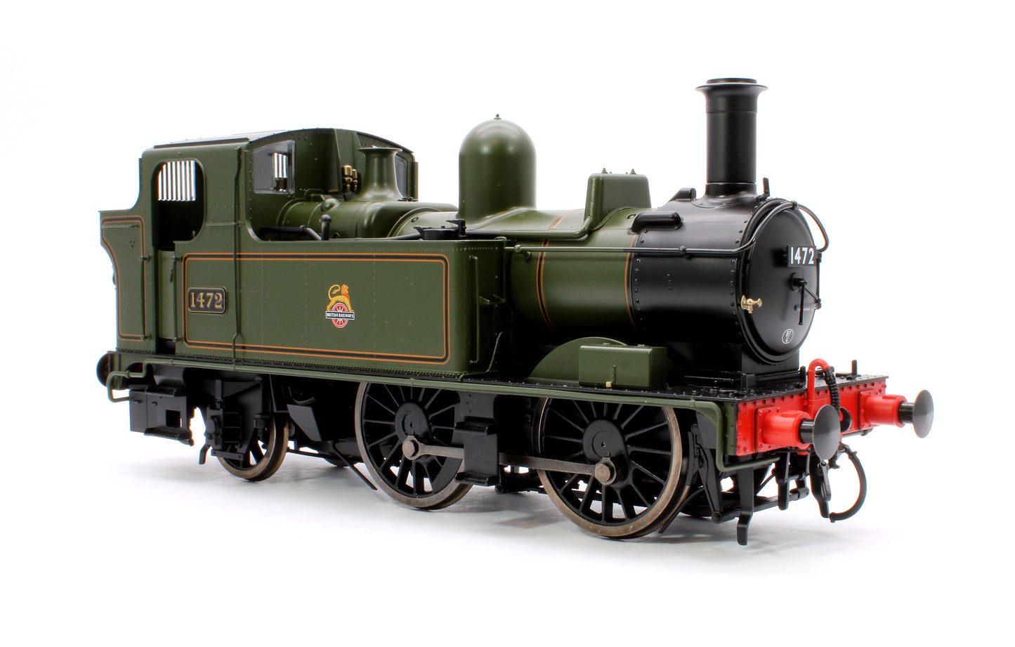 Pre-Owned 7S-006-026 14xx Class 1401 BR Lined Green Early Crest 1472 - DCC Fitted