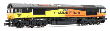 RT-N66-CO-849DCC Class 66 66849 'Wylam Dilly' Colas Diamond Logo Diesel Locomotive - DCC Sound
