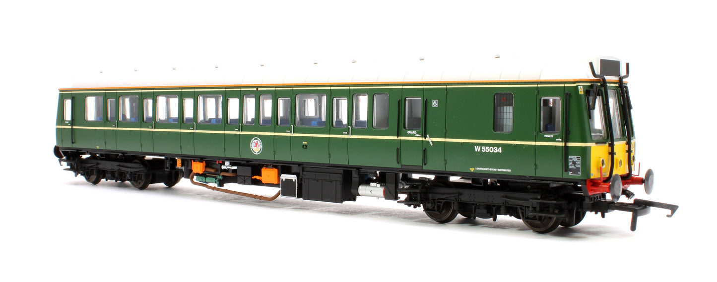 Pre-Owned Class 121 Bubble Car Chiltern Green Small Yellow Panels 121034 Diesel Locomotive - DCC Sound