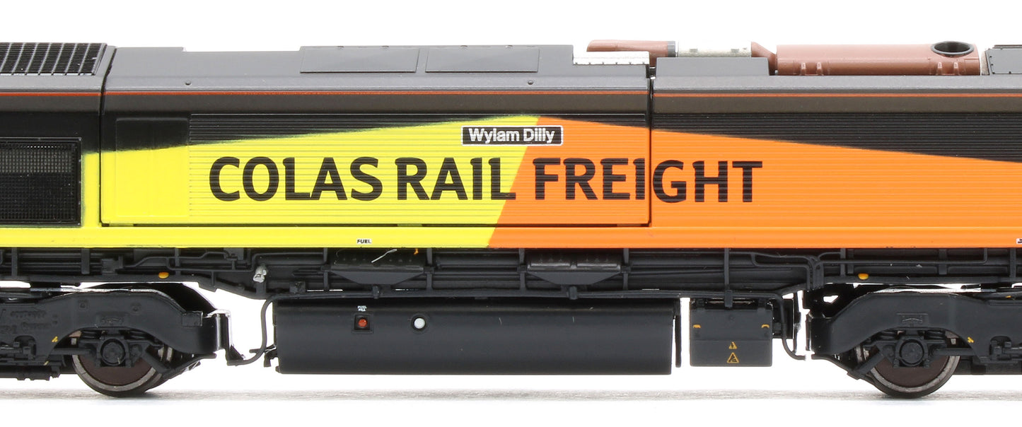 RT-N66-CO-849DCC Class 66 66849 'Wylam Dilly' Colas Diamond Logo Diesel Locomotive - DCC Sound