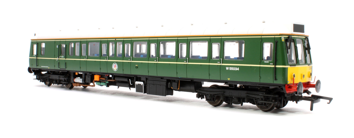 Pre-Owned Class 121 Bubble Car Chiltern Green Small Yellow Panels 121034 Diesel Locomotive - DCC Sound