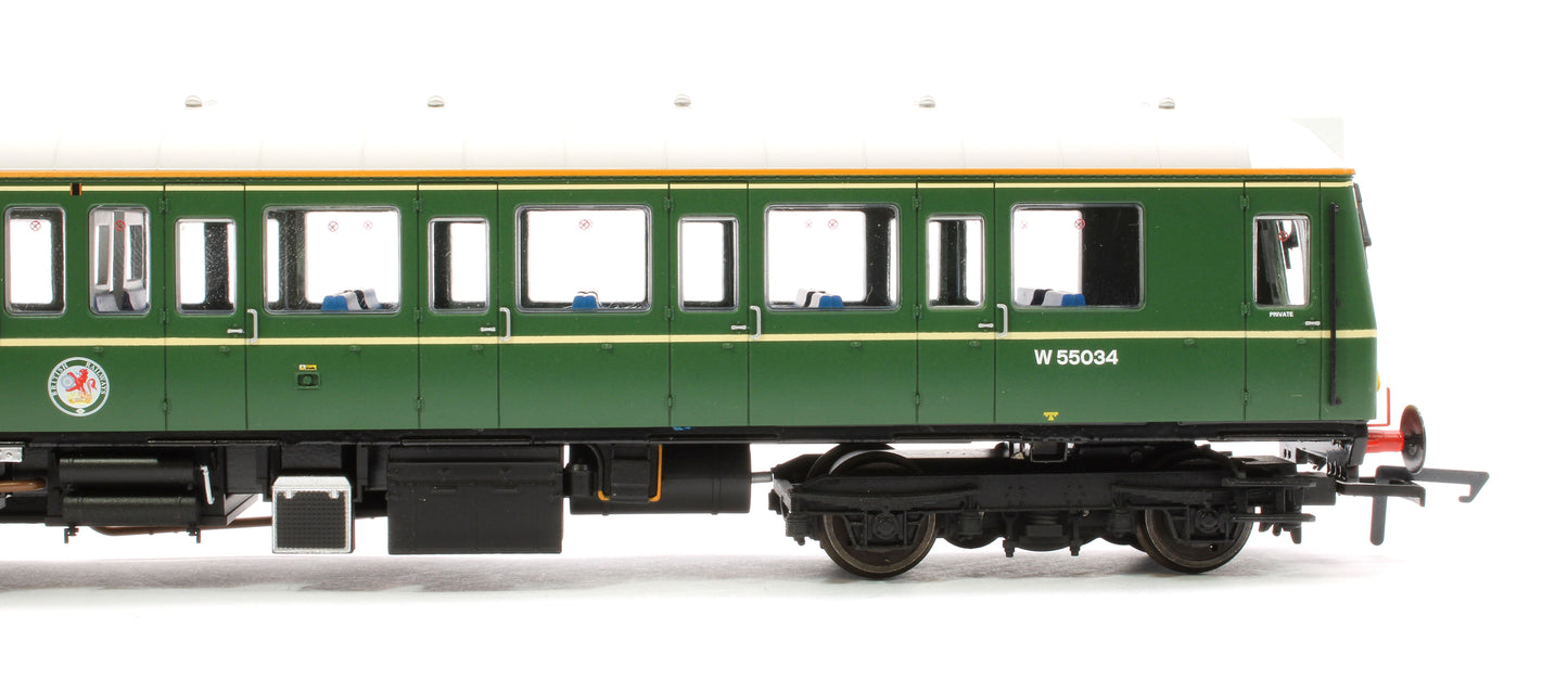 Pre-Owned Class 121 Bubble Car Chiltern Green Small Yellow Panels 121034 Diesel Locomotive - DCC Sound