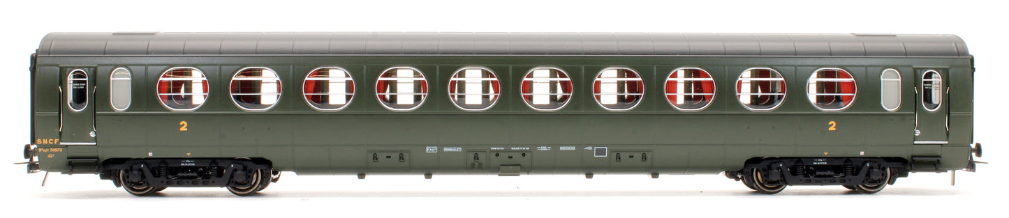 Pre-Owned Set of 3 SNCF ÉTAT lightweight coaches