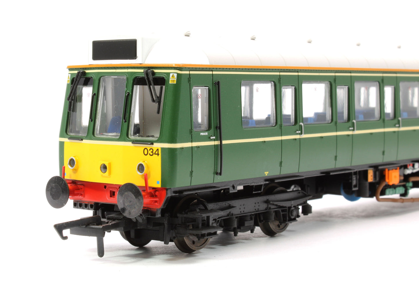 Pre-Owned Class 121 Bubble Car Chiltern Green Small Yellow Panels 121034 Diesel Locomotive - DCC Sound