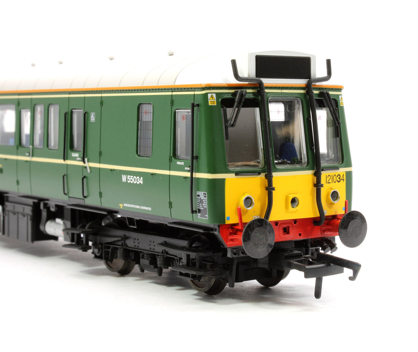 Pre-Owned Class 121 Bubble Car Chiltern Green Small Yellow Panels 121034 Diesel Locomotive - DCC Sound