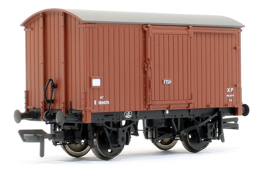 Pre-Owned LNER 10T Fish Van BR Bauxite (Early) No.184076