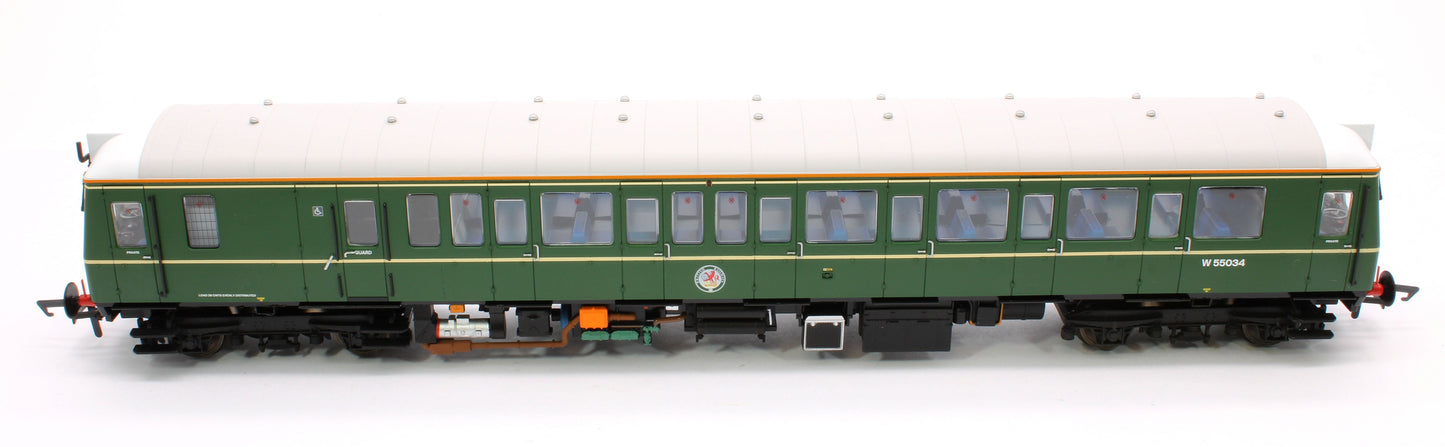 Pre-Owned Class 121 Bubble Car Chiltern Green Small Yellow Panels 121034 Diesel Locomotive - DCC Sound
