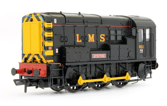 Pre-Owned Class 08601 'Spectre' LMS Black Diesel Shunter Locomotive (Limited Edition)