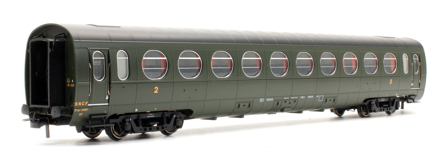 Pre-Owned Set of 3 SNCF ÉTAT lightweight coaches